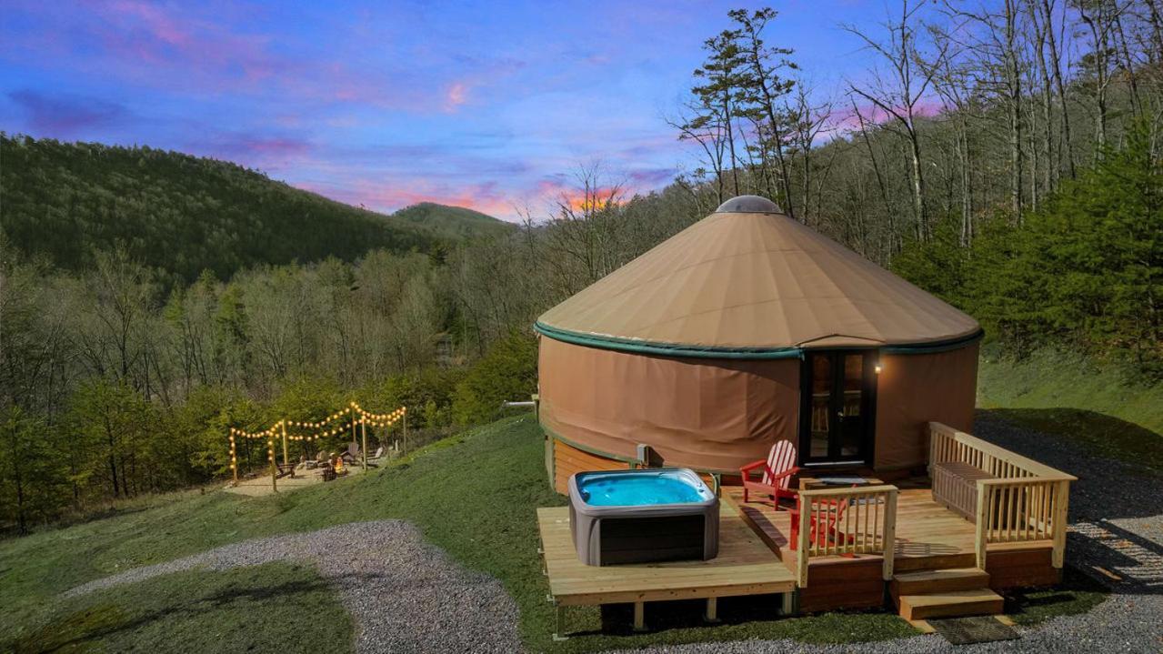 Modern Yurt W River Access, Hot Tub, Wifi & Grill Wardensville Εξωτερικό φωτογραφία