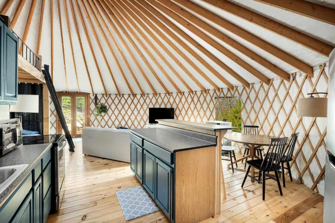 Modern Yurt W River Access, Hot Tub, Wifi & Grill Wardensville Εξωτερικό φωτογραφία